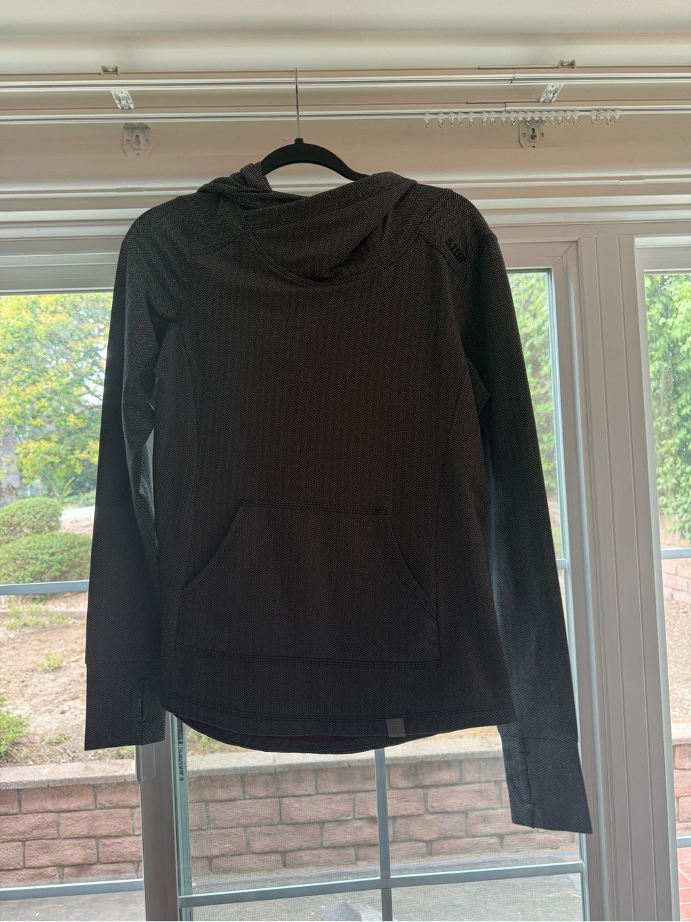 5.11 Tactical Women's Black Hooded Pullover